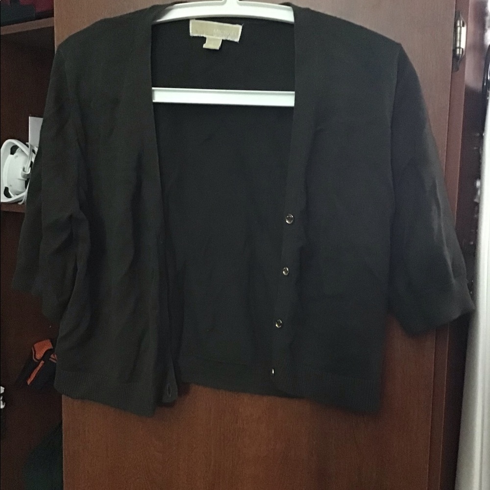 Michael kors cropped cardigan